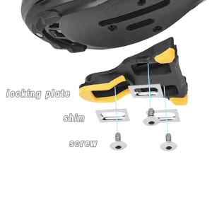 Pedal Cá Xe Đạp Road MEROCA Trọng Lượng Siêu Nhẹ Vòng Bi Kín Siêu Trớn Can Cá Đi Kèm Dành Cho Xe Đạp Đường Trường