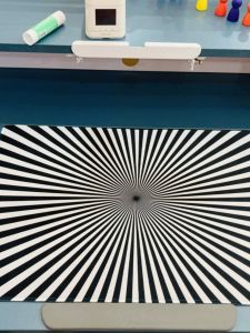 Thiền Định Lưới Dày Kích Thước Lớn Tập Luyện Chi Tiết Thắt Nút Đục Lỗ Điều Chỉnh Thị Lực Thảm Bàn Đồ Chơi Sáng Tạo DIY