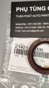 PHỚT ĐẦU TRỤC CƠ Xe KIA MORNING 2012-2021 HYUNDAI GETZ /CLICK /I10 /I20 21421-03000 34X48X7