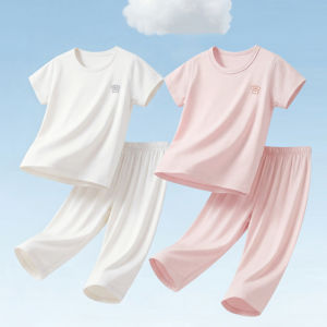 Ultra-Thin Cooling Childrens Sleepwear Sets