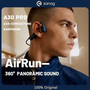 SANAG Memory card version Professional sports Bluetooth Earphone Bone conduction Upgrade II Air conduction Earphone Bluetooth earbuds 32G and 64G
