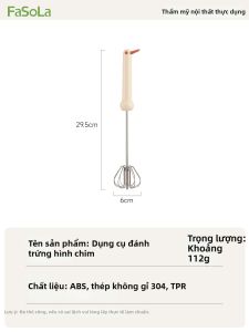 FaSoLa | Dụng Cụ Đánh Trứng Bán Tự Động Bằng Inox