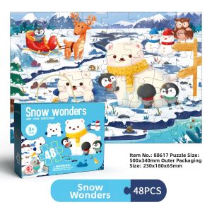 Educational Cartoon Puzzle Toys Childrens Birthday Class Gift 3-10 Years Old Kindergarten Students Intelligence Development