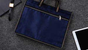 1pc Tote Bag Storage Handbag Waterproof Large Capacity Briefcase Folder Document File Paper Organize