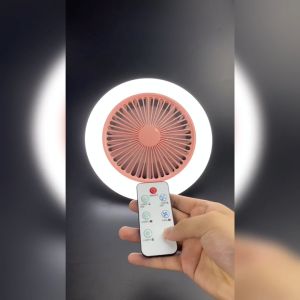 USB ที่มีไฟฉายกับพัดลมแขวนเพดานชาร์จสำหรับบ้าน กลางแจ้ง เต็นท์ พัดลมพกพา สำหรับตั้งแคมป์เพื่อใช้ไว้กับเครื่องพิมพ์แท่งเทียนและเครื่องคอมพิวเตอร์