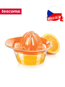 Easy to Clean Manual Juicer for Home Kitchen Tescoma Czech Lemon And Orange Juicer Convenient Kitchen Gadget Plastic Body
