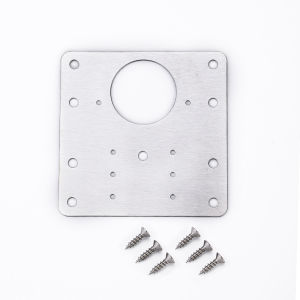 Plat Engsel Pintu Kabinet / Alat Perbaikan Engsel Penguat Plat Engsel 90mm