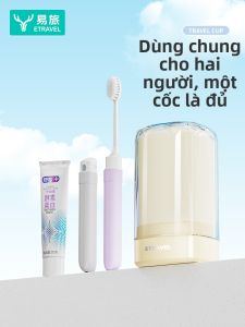 ETRAVEL | Portable Travel Toothbrushing Cup 3-in-1