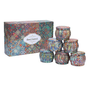 Premium 6-Piece Scented Candle Set Aromatic Candles in Elegant Gift Box Perfect for Relaxation Home Décor Gifting Fast Singapore Shipping