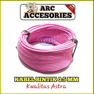 Kabel Body Bintik Avs 0.5mm - 20 meter