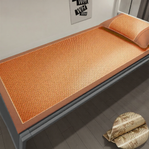 Natural Rattan Ice Silk Summer Mattress Foldable Single Person