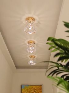 lampu dinding kristal rumah dekorasi modern minimalis lampu hias gantung kamar tidur ruang tamu