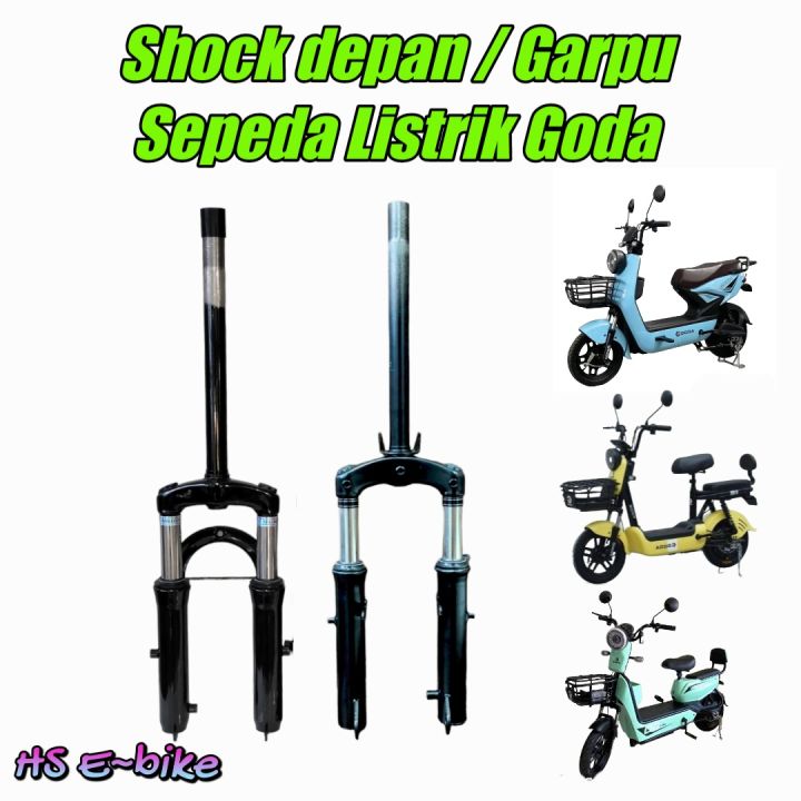 Shock Depan Garpu Sepeda Listrik Goda Lazada Indonesia