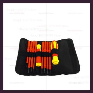 Insulated Electrician Screwdriver Set High Hardness Household Magnetic Cross Phillips Hexagonal Plum Blossom Repair Tool Kit