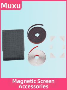 Magnetic Self-Adhesive Window Screen Accessories Invisible Mosquito Proof Home Use Curtain Door Drape Easy Installation Parts