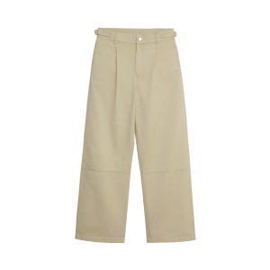 BODYDREAM | Washed Twill Casual Workwear Slim Straight Leg Trousers Cotton
