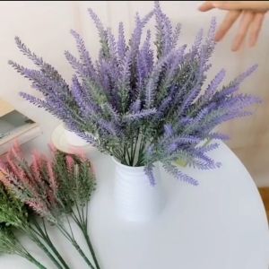 Bunga Lavender / Bunga Plastik Tanaman Artifical Bunga Palsu Lavender