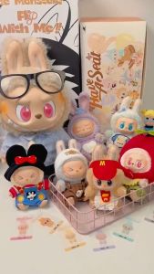 Labubu 拉布布娃衣 17cm Clothes Gen 1 Gen 2 Set Labubu衣服 可爱Clothes Hat Pant Shoes Dress 一代 二代 潮牌 裙子