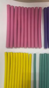 10pcs Alat Keriting Curly Hair Curler Pengikal Rambut Roll Rambut Sosis