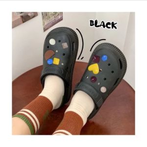 DMshoes  มาใหม่ สุดคุ้ม รองเท้าหัวโตพื้นนิ่ม สีทูโทน สาวกหัวโตห้ามพลาด คอลเลคชั่นนี้มี 5 สี พื้นหนา 1 นิ้ว น้ำหนักเบา ใส่สบายา ราคาถูกเกิ๊น