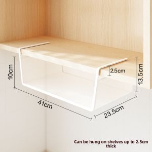 YIXIN | Kitchen Cabinet Hanging Basket Suspended Shelf Organizer