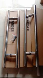 Handle Pintu Kaca Stainless 45cm dan Tarikan Pintu Rumah