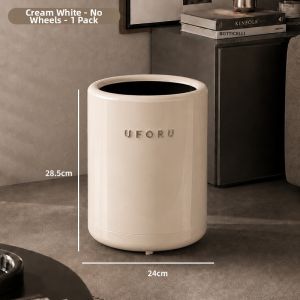 CHUMX | Elegant Luxury Large Capacity Trash Can For Home Bathroom Kitchen