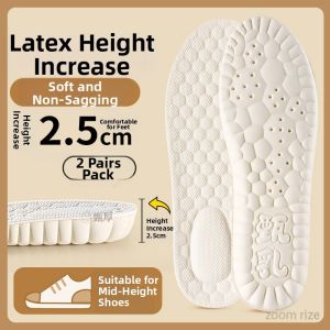 ZHIHAOEN | Invisible Height Increasing Latex Insoles Comfortable and Shock-absorbing