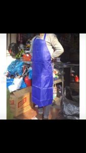 [Hỏa Tốc] Tạp dề nhựa chống thấm nước và hóa chất nhẹ siêu bền màu xanh dương