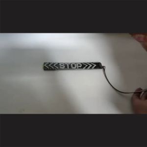 LAMPU STOPLAMP REM BELAKANG RUNNING RGB LAMPU LOGO STOP 20 CM 12 VOLT