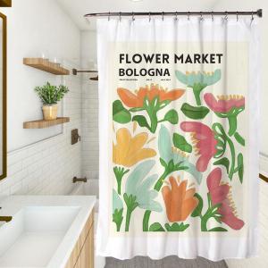 MOLORE | Hand-painted Bathroom Shower Curtain