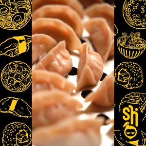 เกี๊ยวซ่า โฮมเมด สไตล์ญี่ปุ่น ไส้แน่น (12ชิ้น) พร้อมน้ำจิ้ม แบรนด์ SayHungry Gyoza เกียวซาญี่ปุ่น