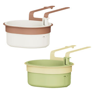 Hanging Kitchen Sink Strainer Fruit Washing Filter Basket Drain Rack Food Residue Separation Kitchen Storage Shelf