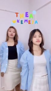 LEONNA - THEA KEMEJA OVER SIZE KATUN WANITA FASHION KOREAN STYLE