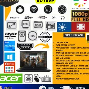 LAPTOP ACER ANV15-51-78VP
