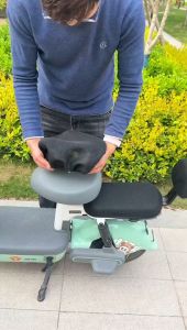 3PCS/SET Electric Bike Seat Cover Universal Sunscreen Heat Insulation Bicycle Motor Breathable Mesh Cover