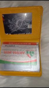 DOMPET KARTU WANITA / CARD HOLDER LIPAT POLOS