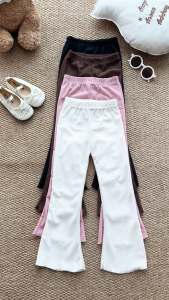 PRINCESS KESLI 2-12 Years Seluar Legging Budak Perempuan Panjang Cotton Long Flared Pants For Kids Girl