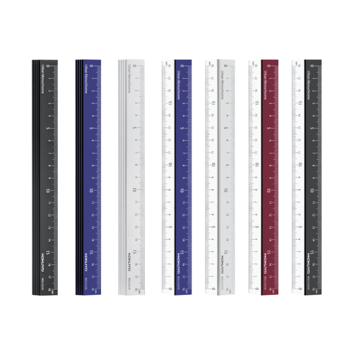 18cm Long Ruler KOKUYO | Urban Impressions Aluminium Student Ruler 18cm | Lazada PH