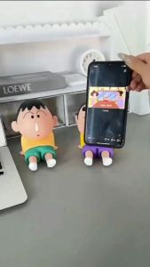 (ตัวไหญ่) ที่วางโทรศัพท์มือถือชินจัง เดสก์ท็อปมือถือ ใช้ตั้งโทรศัพท์ได้ อะนิเมะน่ารัก ชินจังน่ารัก เหมาะกับของขวัญ สําหรับตกแต่งบ้าน รถยนต์ พร้อมจัดส่ง