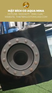 Mặt Bích Co Fi 140-90mm | Liên Kết Bạt HDPE Với Ống PVC Bulon Inox 304 Ron Cao Su Bảo Hành 5 Năm