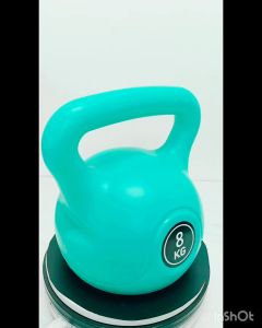 8KG Fruit Green Workout Kettlebell Strength Weight Training Explosion Proof Kettle Bell Home Exercise Workout Equipment