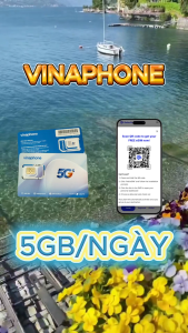 ( SIÊU RẺ ) Sim/Esim Vinaphone TRE60 5GB/Ngày + 1000P Gọi Nội Mạng Dưới 10 Phút – Sim Cho Người Nước Ngoài Đến VN Ngắn Hạn . FREESHIP - CHƯA KÍCH HOẠT