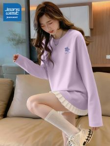 Jeanswest | Áo Thun Dài Tay Cotton Dành Cho Phụ Nữ Size Lớn