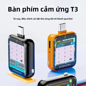 Đồng Hồ Đo Điện Áp Kỹ Thuật Số Điều Khiển Bằng Cảm Ứng T3 Với Cảm Biến Trọng Lực Máy Đo Công Suất Dòng Điện Có Độ Chính Xác Cao Để Sạc Loại C