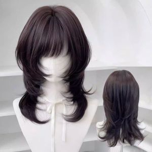 Tóc Giả Ngắn Cao Cấp Tóc Giả Toàn Bộ Tóc Giả Kiểu Lolita Nhật Bản Tóc Giả Tự Nhiên Tóc Giả Kiểu JK Tóc Giả Kiểu Nhật Bản