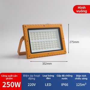 Đèn Chiếu Sáng Chống Bụi Chống Nước Chống Nổ