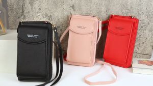 Ví nữ Ví dài cầm tay Túi ví đeo chéo đeo vai Ví Hàn Quốc