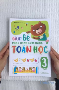 Sách Giúp Bé Phát Triển Tiềm Năng Toán Học Cho Trẻ 3 4 5 6 Tuổi - Minh Long