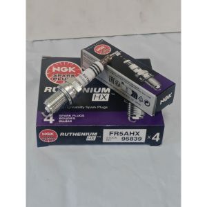 FR5AHX☄️Twin Tip☄️Toyota Vios Sienta Seg Camry Perodua Viva Myvi Kelisa Kenari NGK 95839 Ruthenium HX Spark Plug